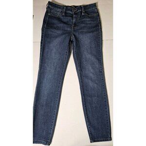 Buffalo David Bitton Skinny Jeans 6/28 Dark Wash Mid Rise Stretch Denim. (HL429)